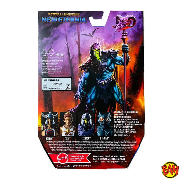 Masters of the Universe New Eternia Skeletor Actionfigur (Masterverse)
