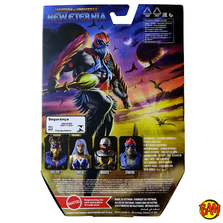 Masters of the Universe New Eternia Stratos Actionfigur (Masterverse)