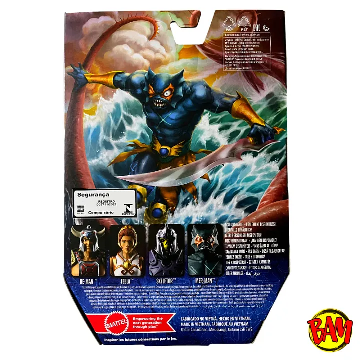 Masters of the Universe Revelation Mer-Man Actionfigur (Masterverse)