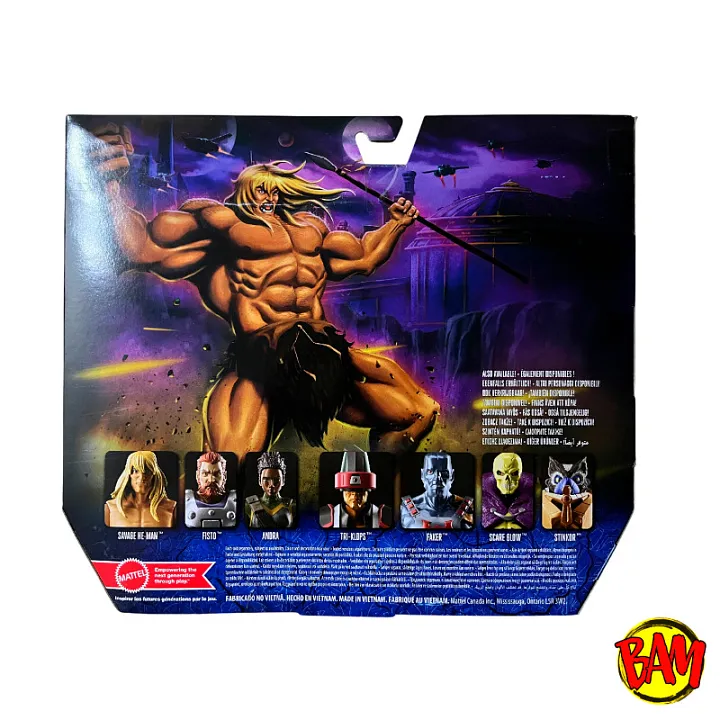 Masters of the Universe Revelation Savage He-Man Actionfigur (Masterverse)