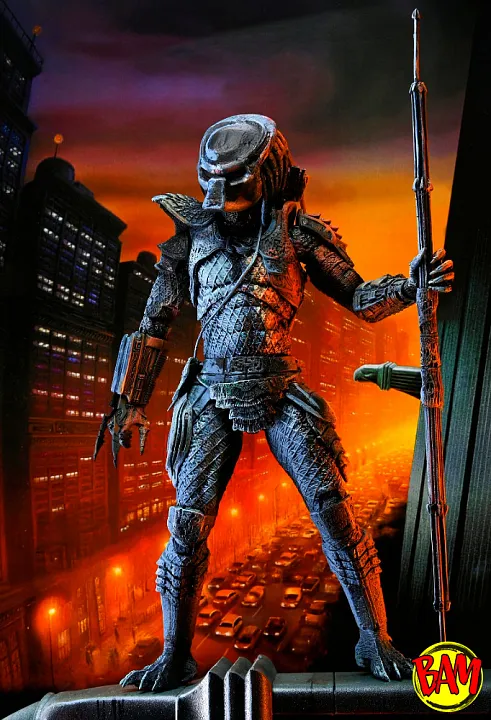 NECA: City Hunter Poster Series Action Figure (Predator 2)