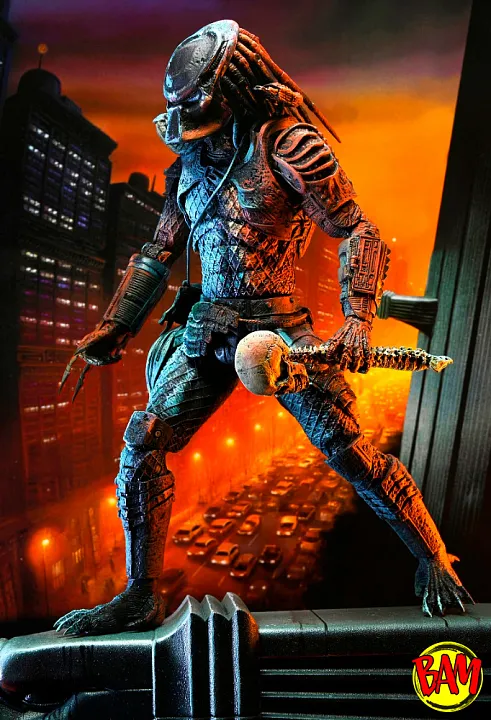NECA: City Hunter Poster Series Action Figure (Predator 2)