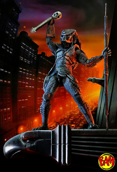 NECA: City Hunter Poster Series Action Figure (Predator 2)