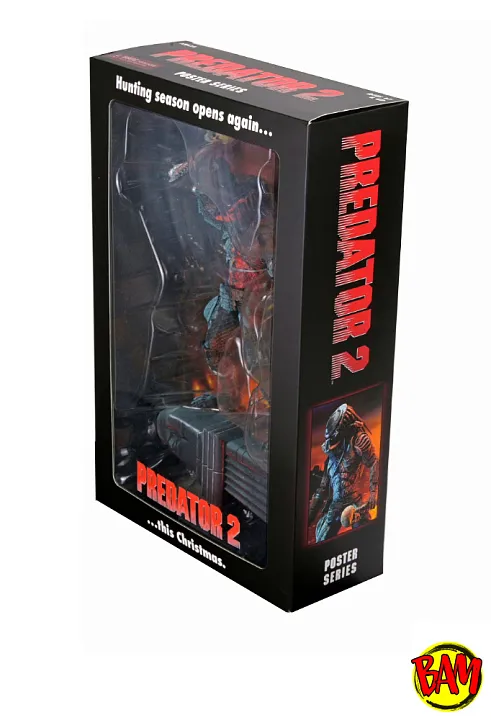 NECA: City Hunter Poster Series Action Figure (Predator 2)