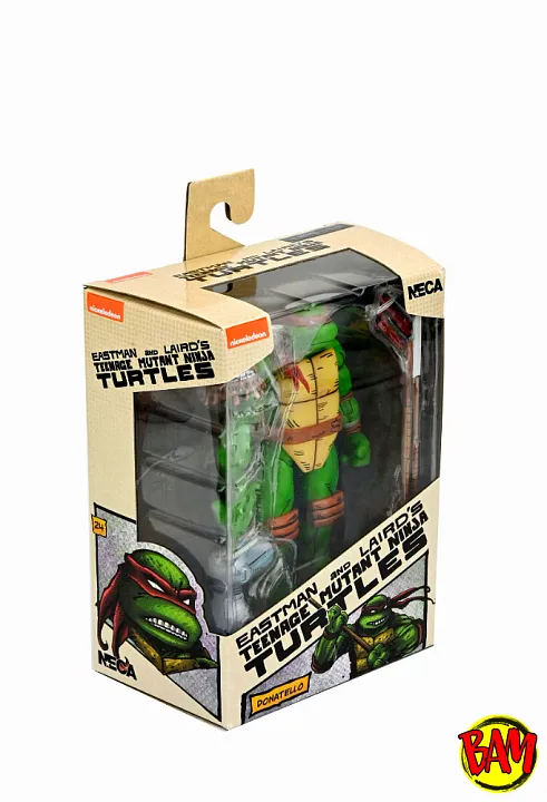 NECA: TMNT Donatello Actionfigur (Mirage Comics)