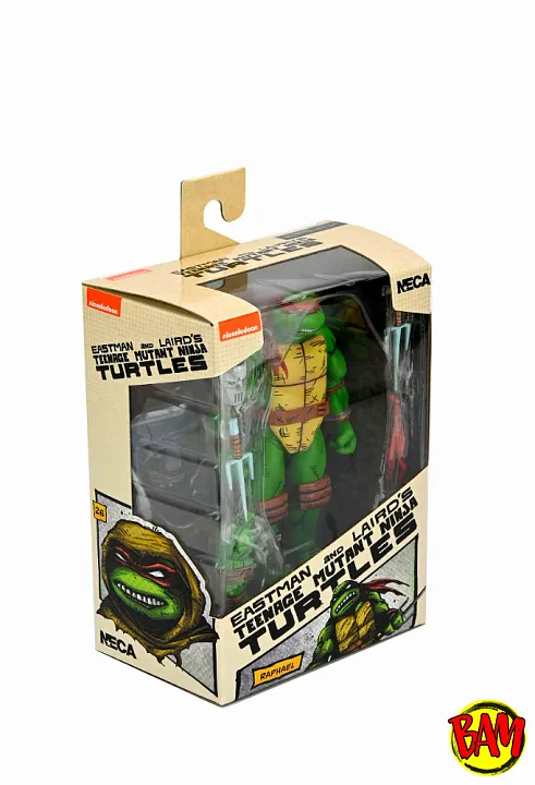 NECA: TMNT Raphael Actionfigur (Mirage Comics)