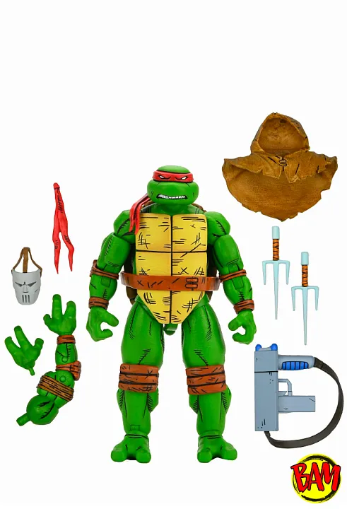 NECA: TMNT Raphael Actionfigur (Mirage Comics)