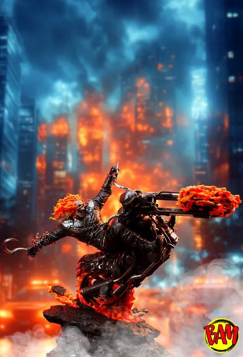 PCS: Ghost Rider Variant Edition Statue (Marvel Contest of Champions)