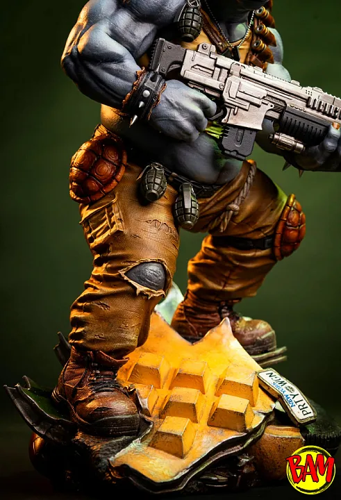 PCS: Rocksteady Statue (Teenage Mutant Ninja Turtles)