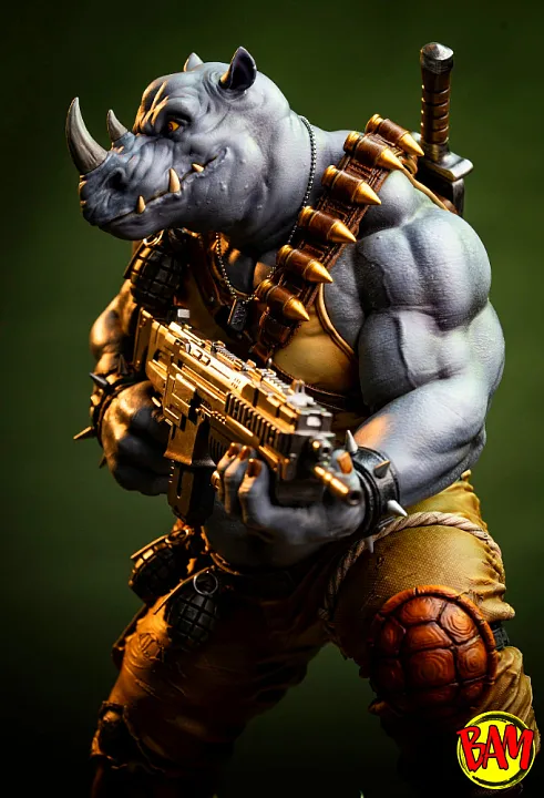 PCS: Rocksteady Statue (Teenage Mutant Ninja Turtles)