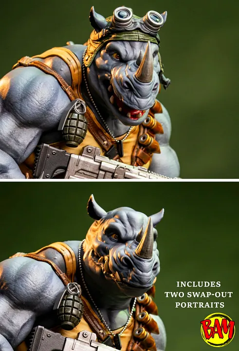 PCS: Rocksteady Statue (Teenage Mutant Ninja Turtles)