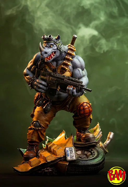 PCS: Rocksteady Statue (Teenage Mutant Ninja Turtles)