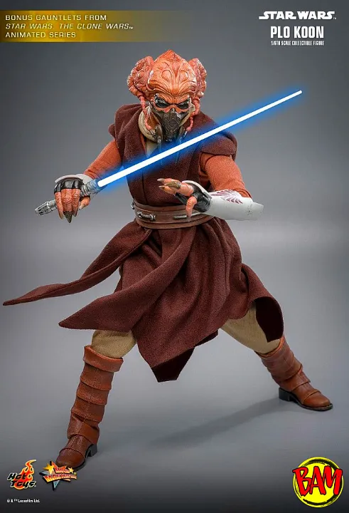 Hot Toys: MMS785 Plo Koon 1/6 Scale Actionfigur (Star Wars)