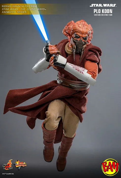 Hot Toys: MMS785 Plo Koon 1/6 Scale Actionfigur (Star Wars)