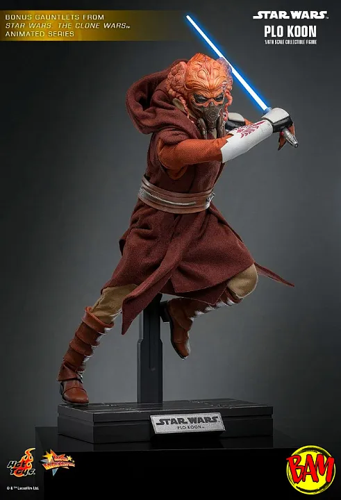 Hot Toys: MMS785 Plo Koon 1/6 Scale Actionfigur (Star Wars)