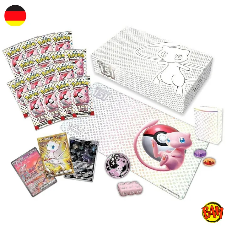Pokémon TCG: 151 Ultra Premium Kollektion (Karmesin & Purpur)