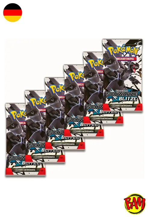 Pokémon TCG: Black Bolt Booster Bundle (Scarlet & Violet SV10.5)