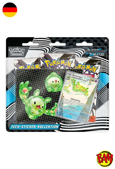 Pokémon TCG: Black Bolt Tech-Sticker Collection (Karmesin & Purpur KP10.5)
