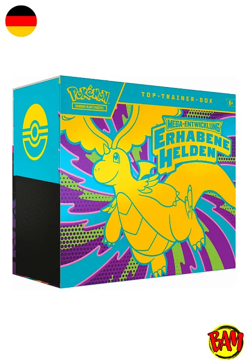 Pokémon TCG: Top Trainer Box Erhabene Helden (TTB)