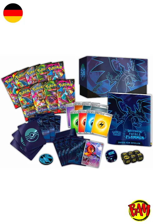 Pokémon TCG: Top Trainer Box Fatale Flammen (TTB)