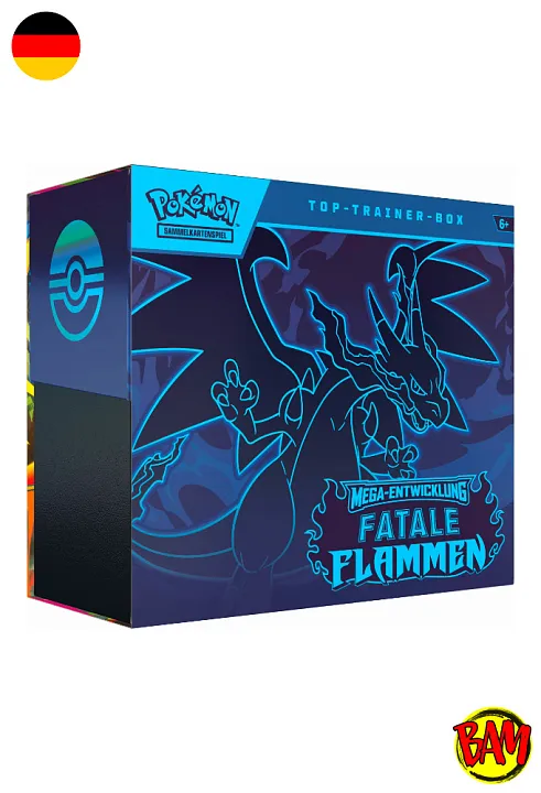 Pokémon TCG: Top Trainer Box Fatale Flammen (TTB)