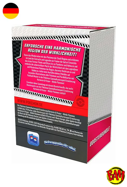 Pokémon TCG: White Flare Booster Bundle (Scarlet & Violet SV10.5)