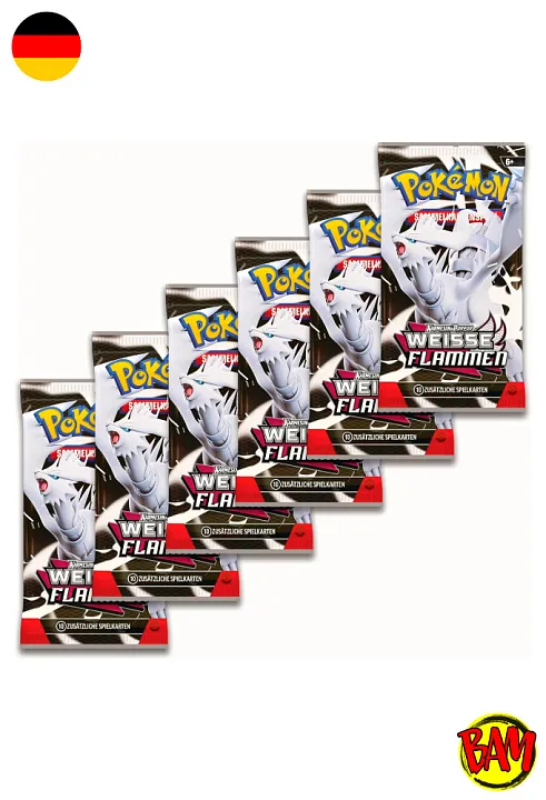 Pokémon TCG: White Flare Booster Bundle (Scarlet & Violet SV10.5)