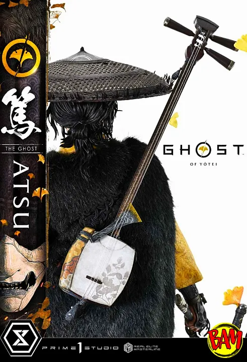 Prime 1 Studio: Real Elite Masterline Atsu Statue (Ghost of Yōtei)