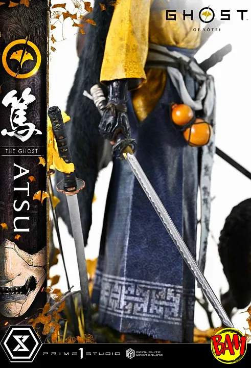 Prime 1 Studio: Real Elite Masterline Atsu Statue (Ghost of Yōtei)