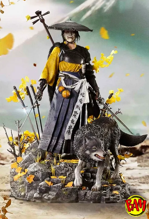 Prime 1 Studio: Real Elite Masterline Atsu Statue (Ghost of Yōtei)