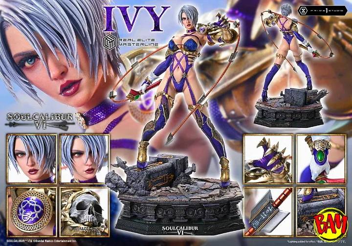 Prime 1 Studio: Real Elite Masterline Ivy Statue (SOULCALIBUR VI)