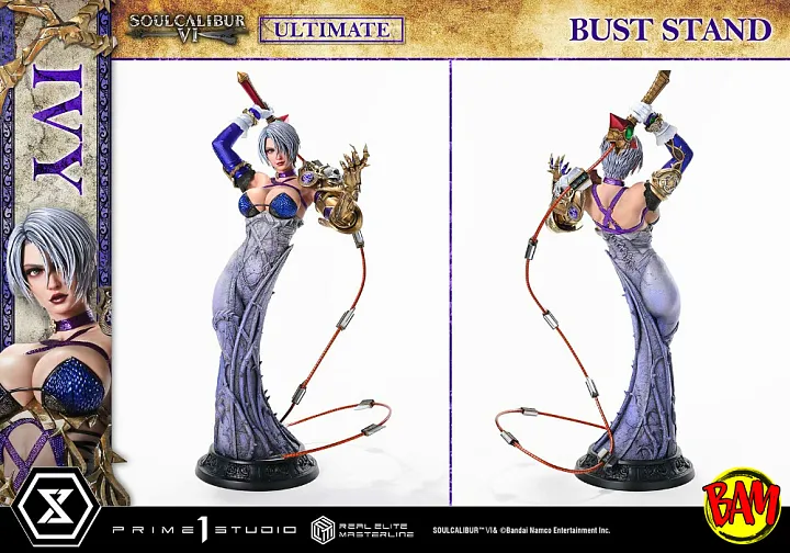 Prime 1 Studio: Real Elite Masterline Ivy Statue (SOULCALIBUR VI) Ultimate Bonus Version