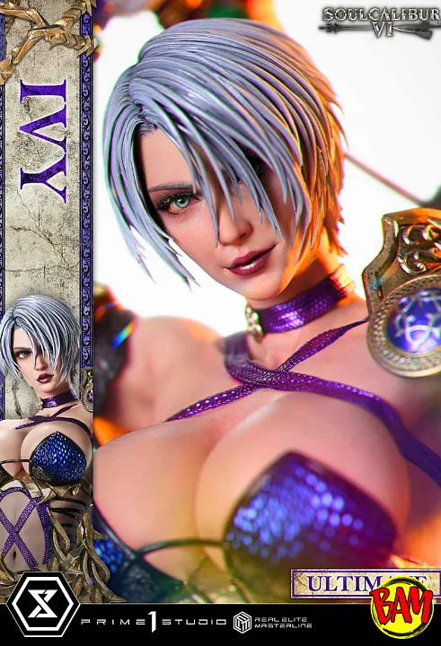 Prime 1 Studio: Real Elite Masterline Ivy Statue (SOULCALIBUR VI) Ultimate Bonus Version