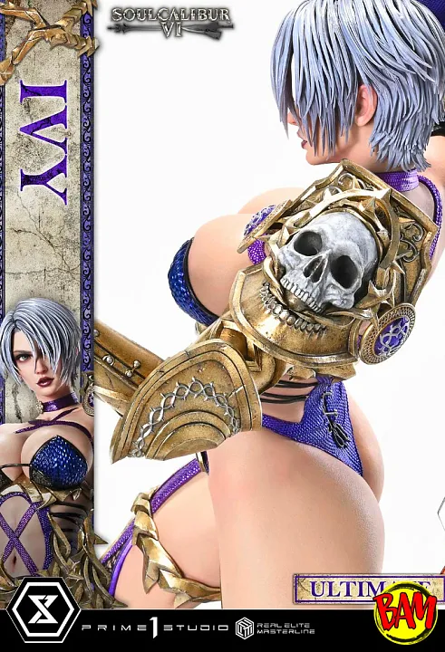 Prime 1 Studio: Real Elite Masterline Ivy Statue (SOULCALIBUR VI) Ultimate Bonus Version