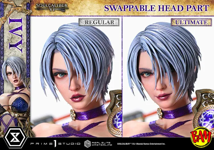 Prime 1 Studio: Real Elite Masterline Ivy Statue (SOULCALIBUR VI) Ultimate Bonus Version