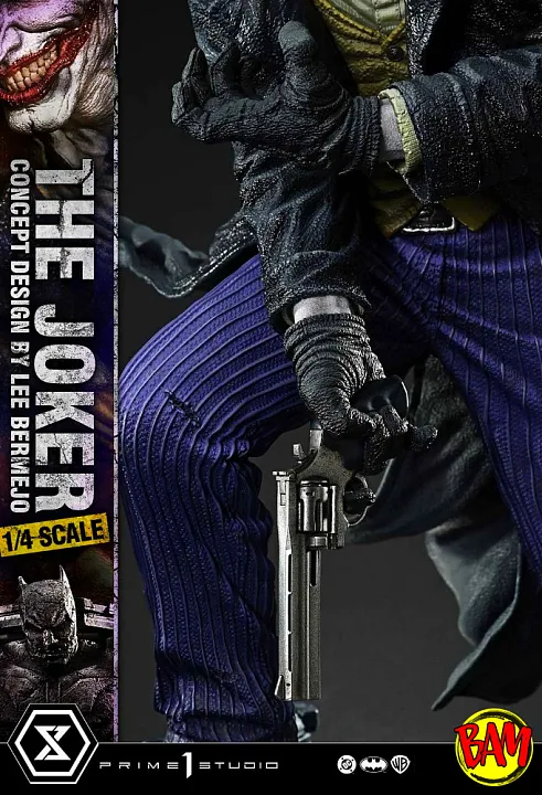 Prime 1 Studio: Ultra Premium Masterline The Joker Statue (Concept Design by Lee Bermejo)