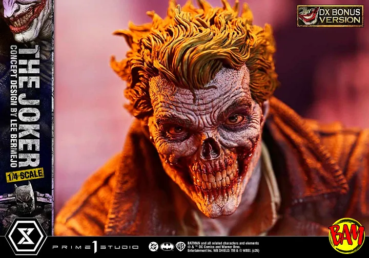Prime 1 Studio: Ultra Premium Masterline The Joker Statue (Concept Design by Lee Bermejo) DX Bonus Version