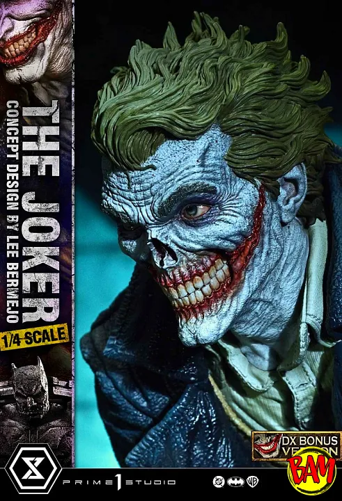 Prime 1 Studio: Ultra Premium Masterline The Joker Statue (Concept Design by Lee Bermejo) DX Bonus Version