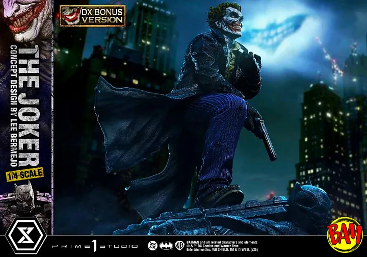 Prime 1 Studio: Ultra Premium Masterline The Joker Statue (Concept Design by Lee Bermejo) DX Bonus Version
