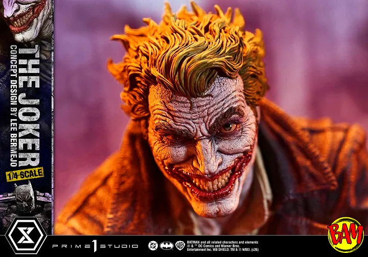 Prime 1 Studio: Ultra Premium Masterline The Joker Statue (Concept Design by Lee Bermejo)