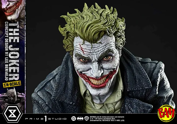 Prime 1 Studio: Ultra Premium Masterline The Joker Statue (Concept Design by Lee Bermejo)