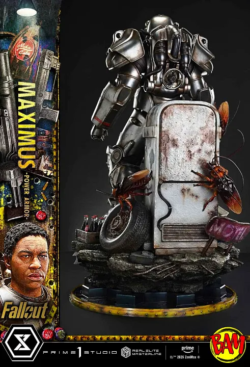 Prime 1 Studio: Real Elite Masterline Maximus Power Armor Statue (Fallout)