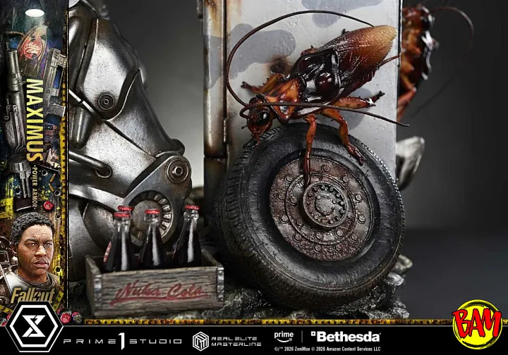 Prime 1 Studio: Real Elite Masterline Maximus Power Armor Statue (Fallout)