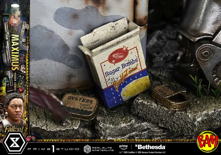 Prime 1 Studio: Real Elite Masterline Maximus Power Armor Statue (Fallout)