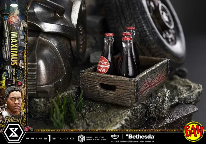 Prime 1 Studio: Real Elite Masterline Maximus Power Armor Statue (Fallout)