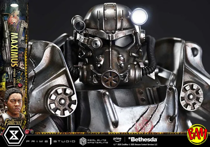 Prime 1 Studio: Real Elite Masterline Maximus Power Armor Statue (Fallout)