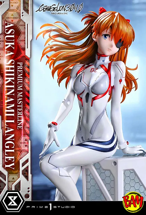 Prime 1 Studio: Premium Masterline Asuka Shikinami Langley Statue (EVANGELION: 3.0+1.0) Bonus Version