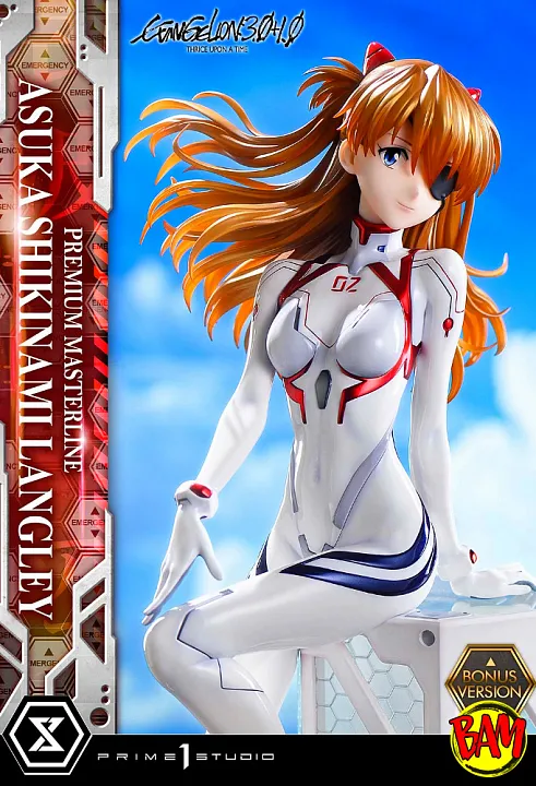 Prime 1 Studio: Premium Masterline Asuka Shikinami Langley Statue (EVANGELION: 3.0+1.0) Bonus Version