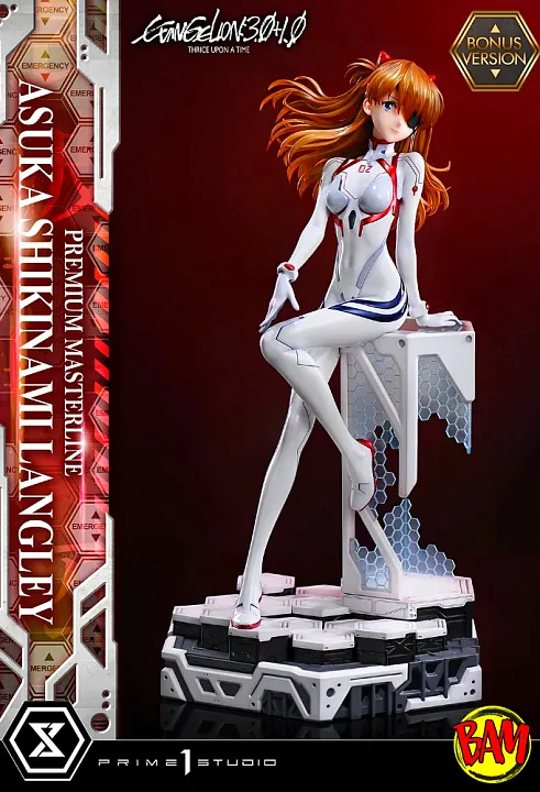 Prime 1 Studio: Premium Masterline Asuka Shikinami Langley Statue (EVANGELION: 3.0+1.0) Bonus Version