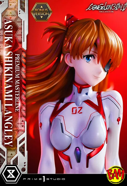 Prime 1 Studio: Premium Masterline Asuka Shikinami Langley Statue (EVANGELION: 3.0+1.0) Bonus Version